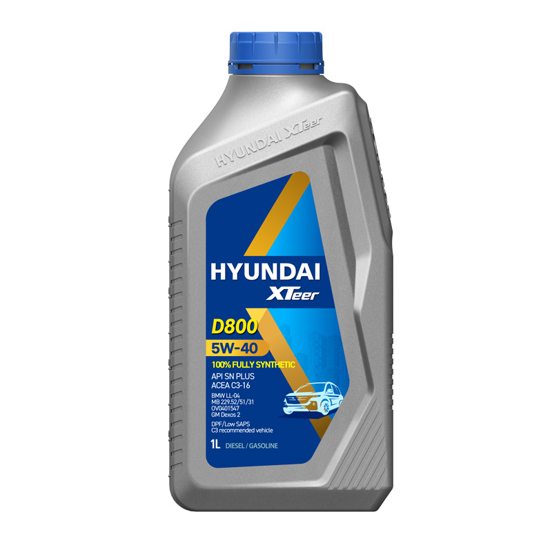 HYUNDAI XTeer 1011223 HYUNDAI  XTeer Diesel Ultra 5W40, 1 л, Моторное масло синтетическое
